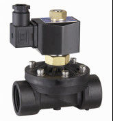 Half Inch Direct Acting 24VDC NO Plastic Solenoid Valve 2 Way 2W-SL Series