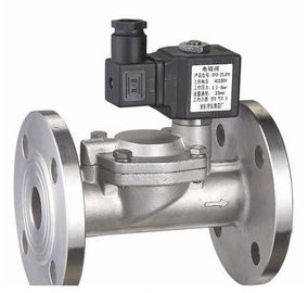 Water Air Gas Fuel NO Solenoid Valve 2 Way Pilot Operated Stainless Steel